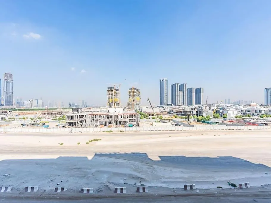 Relaxing Studio Retreat In Vibrant Meydan City Dubai Apartment