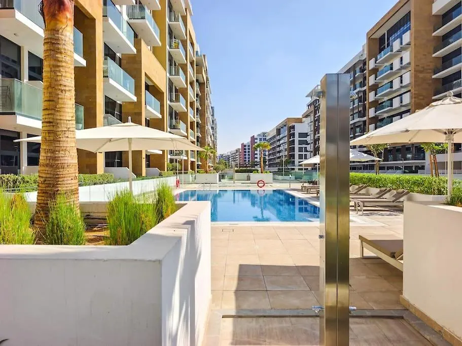 Relaxing Studio Retreat In Vibrant Meydan City Dubai United Arab Emirates